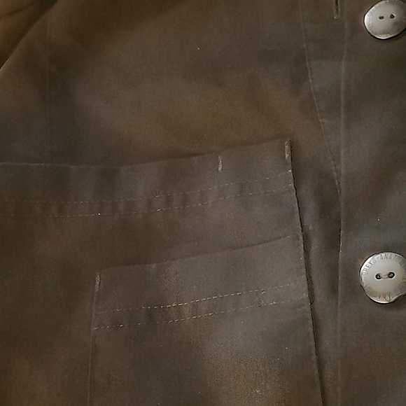 Grey's Anatomy XS Black 4-Pocket Button Up Lab Jacket - Picture 9 of 15